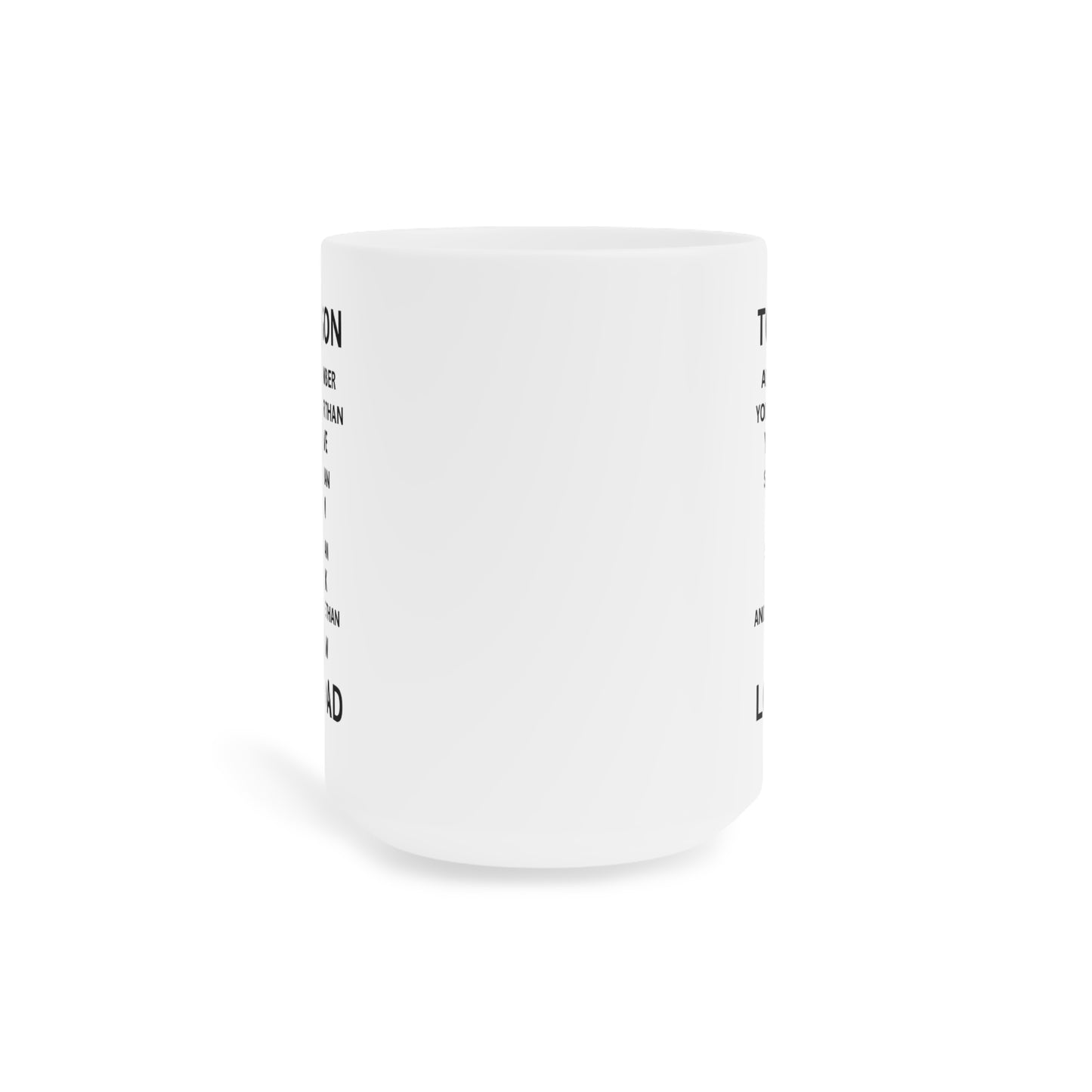 White Ceramic Mug (11oz/15oz/20oz) - Son Gift