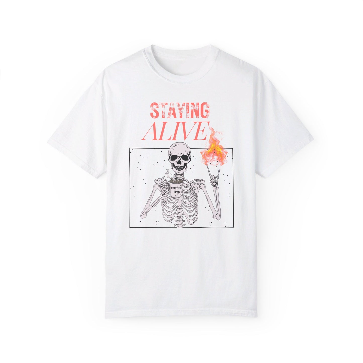 Staying Alive Halloween T-shirt