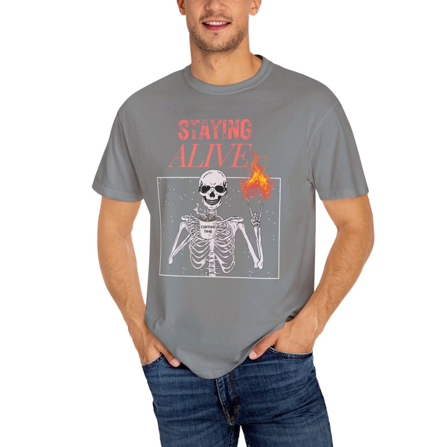 Staying Alive Halloween T-shirt