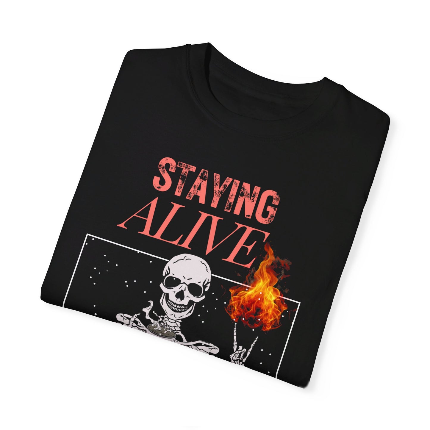 Staying Alive Halloween T-shirt