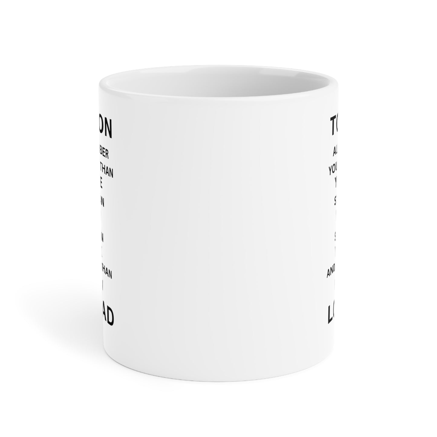 White Ceramic Mug (11oz/15oz/20oz) - Son Gift