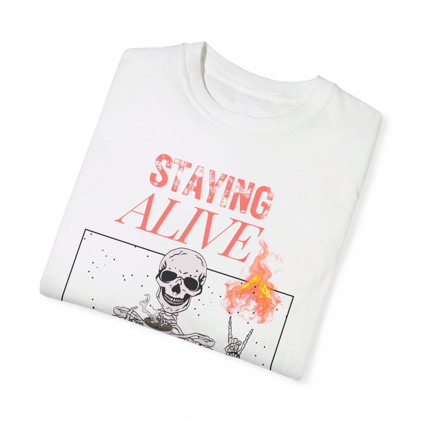 Staying Alive Halloween T-shirt