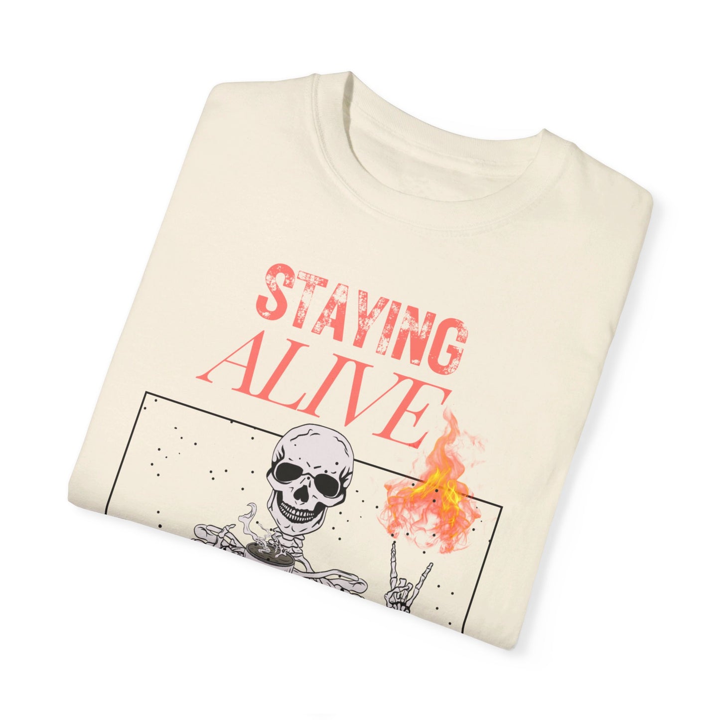 Staying Alive Halloween T-shirt