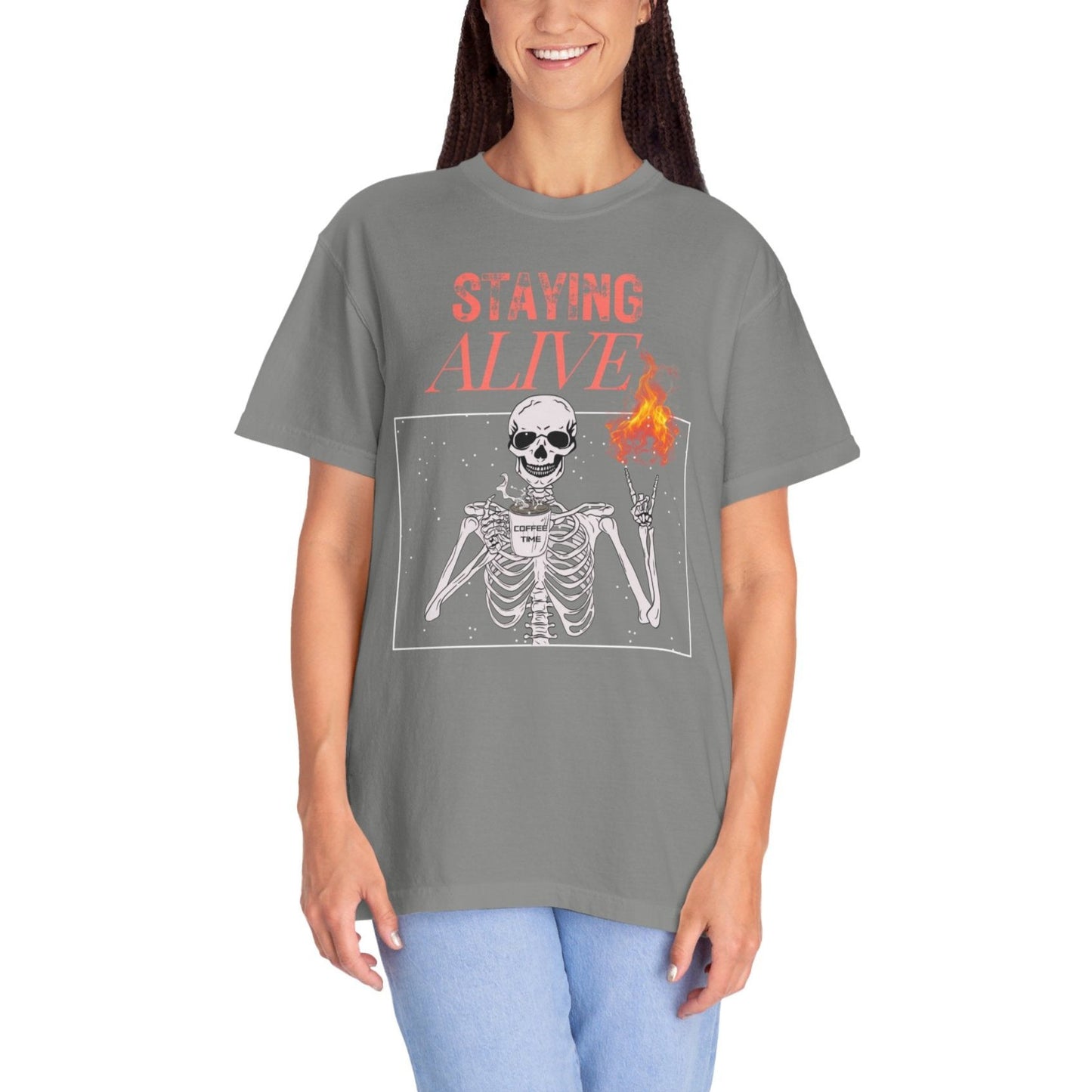 Staying Alive Halloween T-shirt