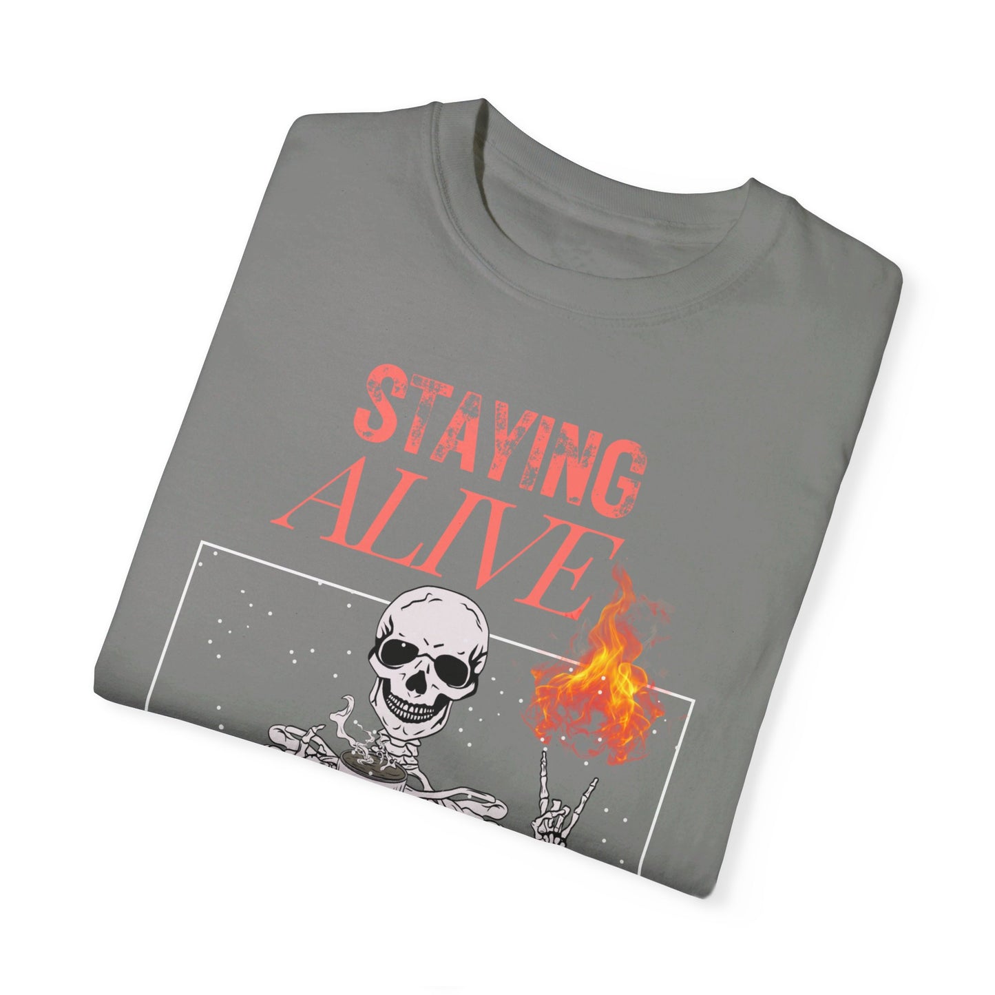 Staying Alive Halloween T-shirt