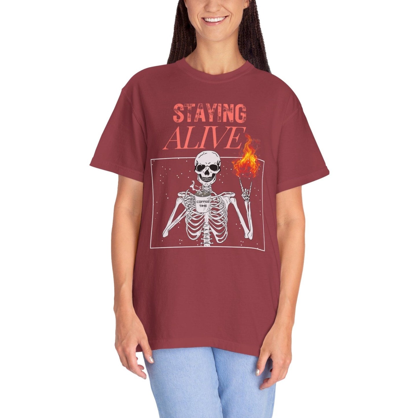 Staying Alive Halloween T-shirt