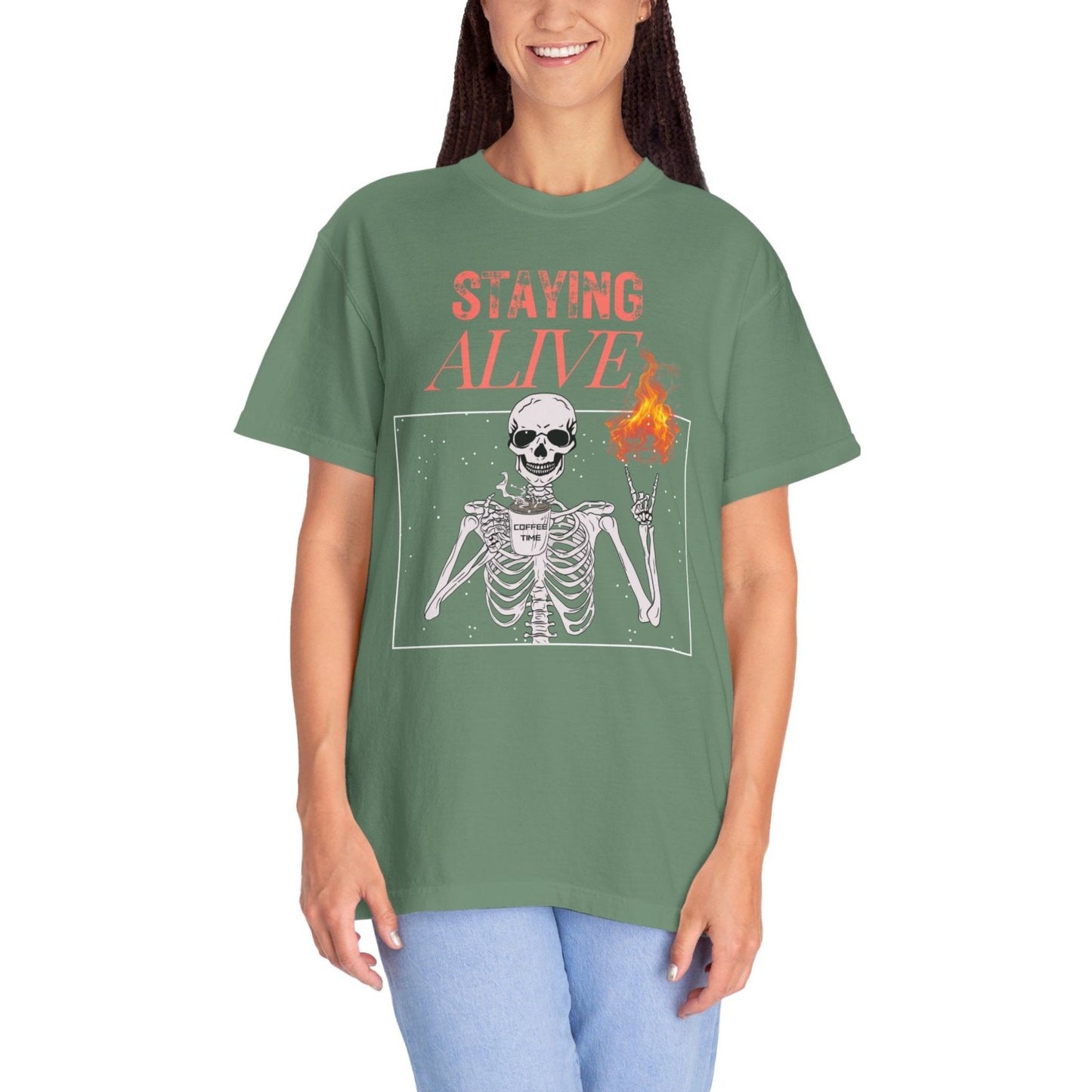 Staying Alive Halloween T-shirt