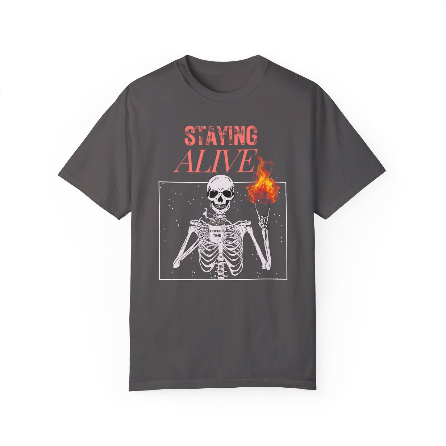 Staying Alive Halloween T-shirt