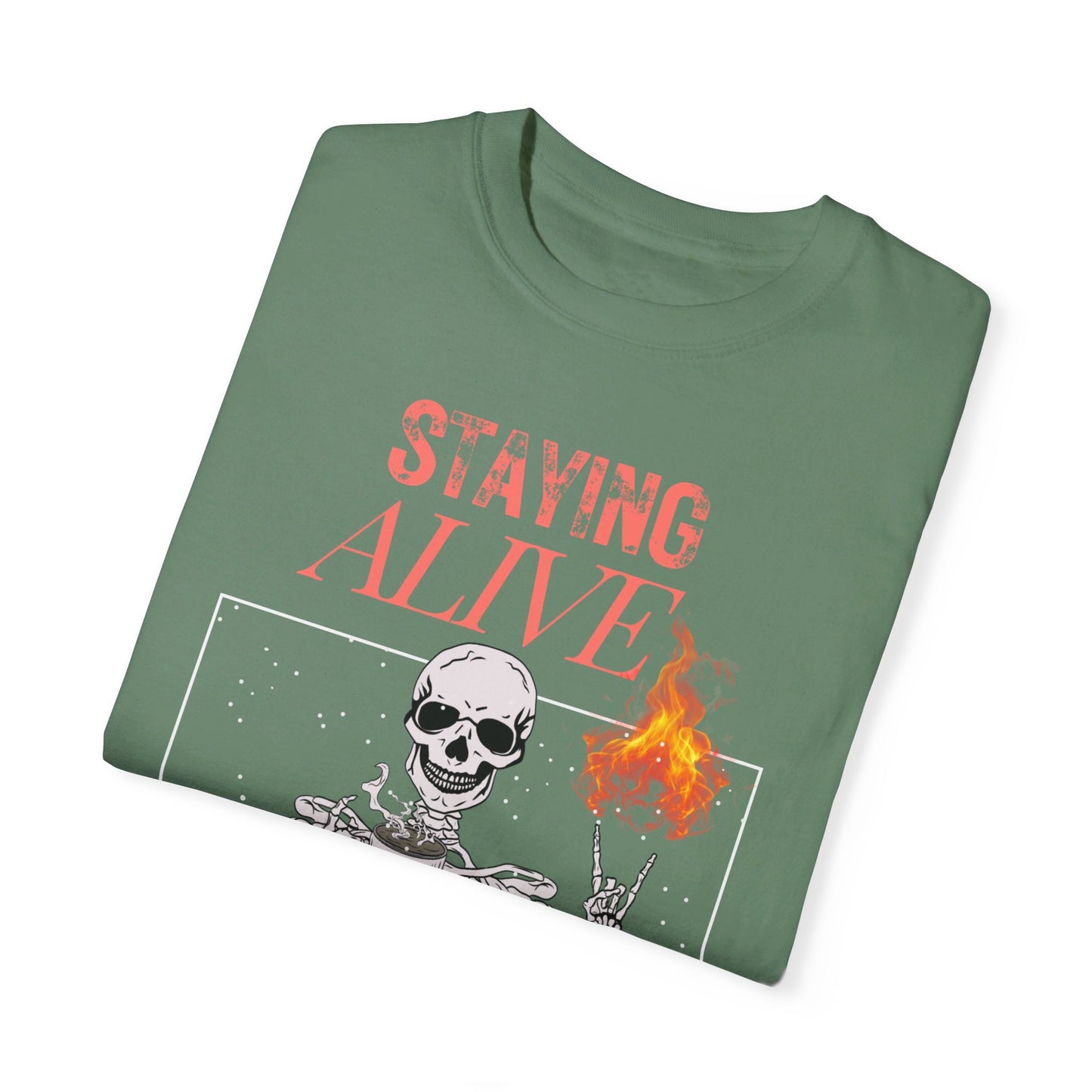 Staying Alive Halloween T-shirt