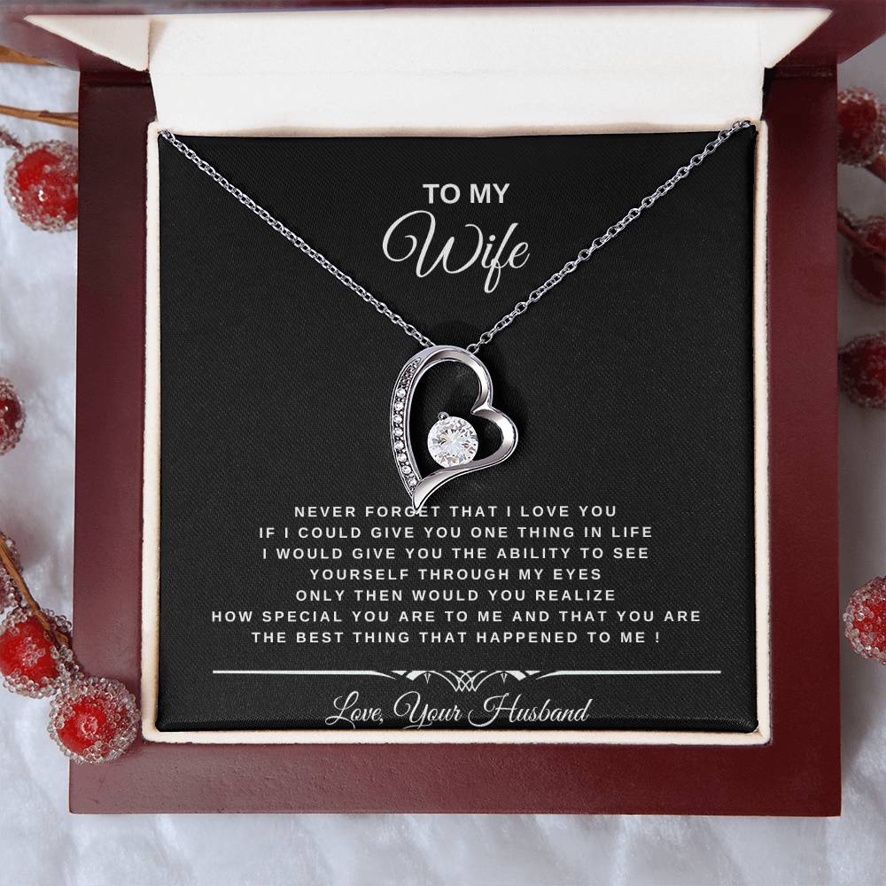 To My Wife | Forever Love Necklace