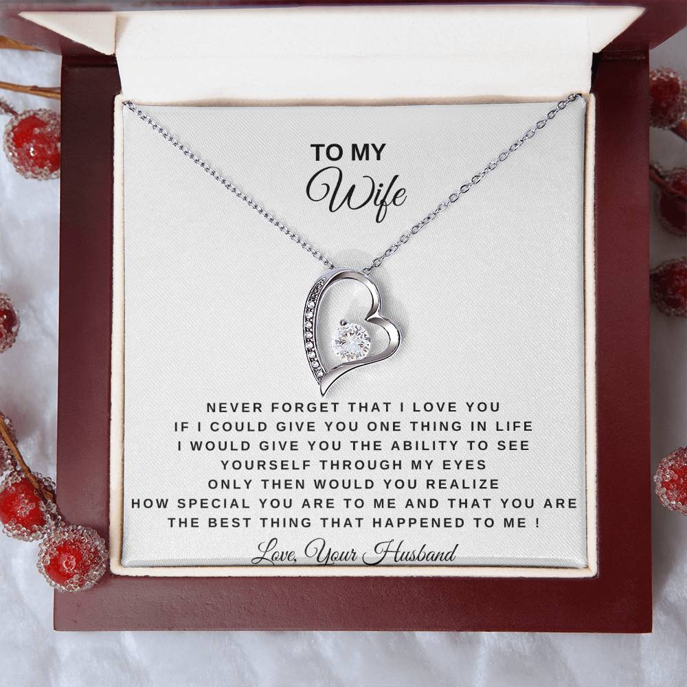 To My Wife | Forever Love Necklace