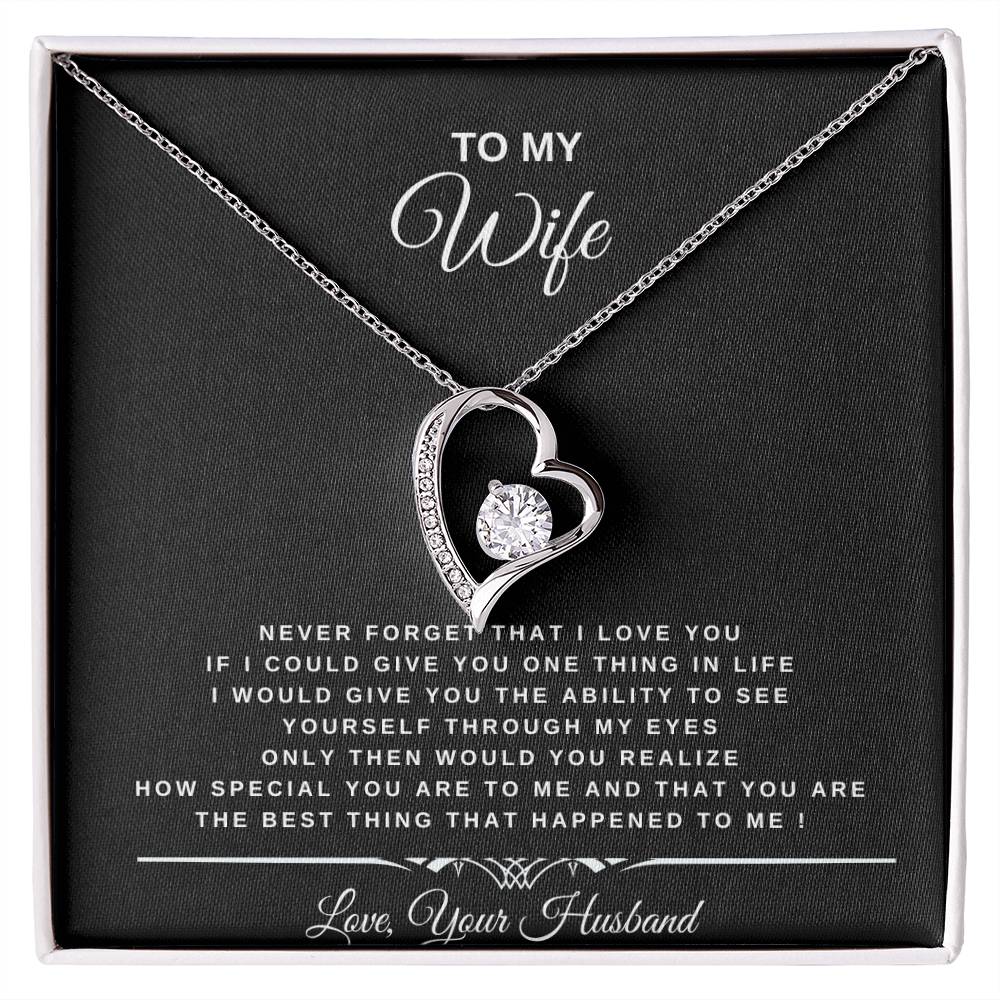 To My Wife | Forever Love Necklace