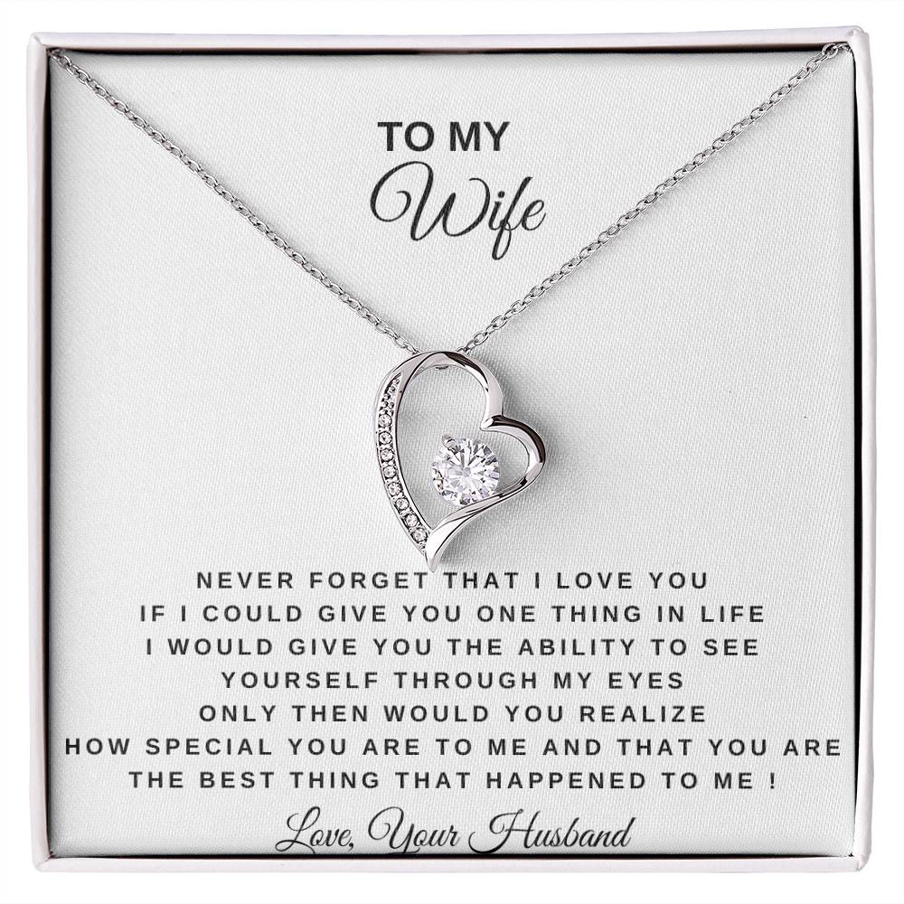 To My Wife | Forever Love Necklace