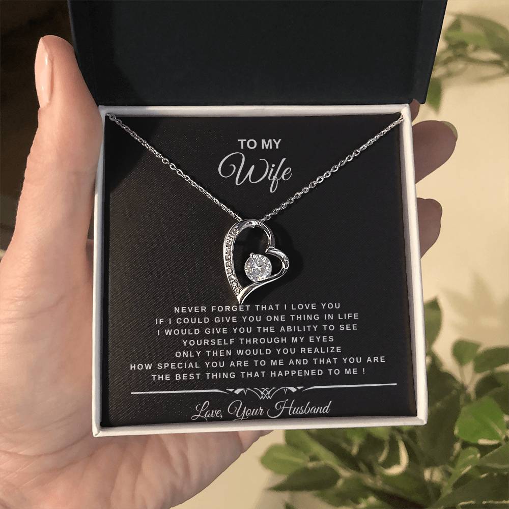 To My Wife | Forever Love Necklace