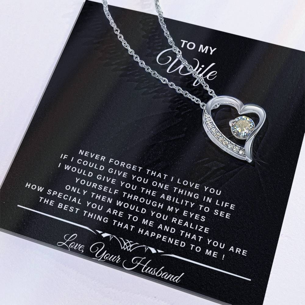 To My Wife | Forever Love Necklace