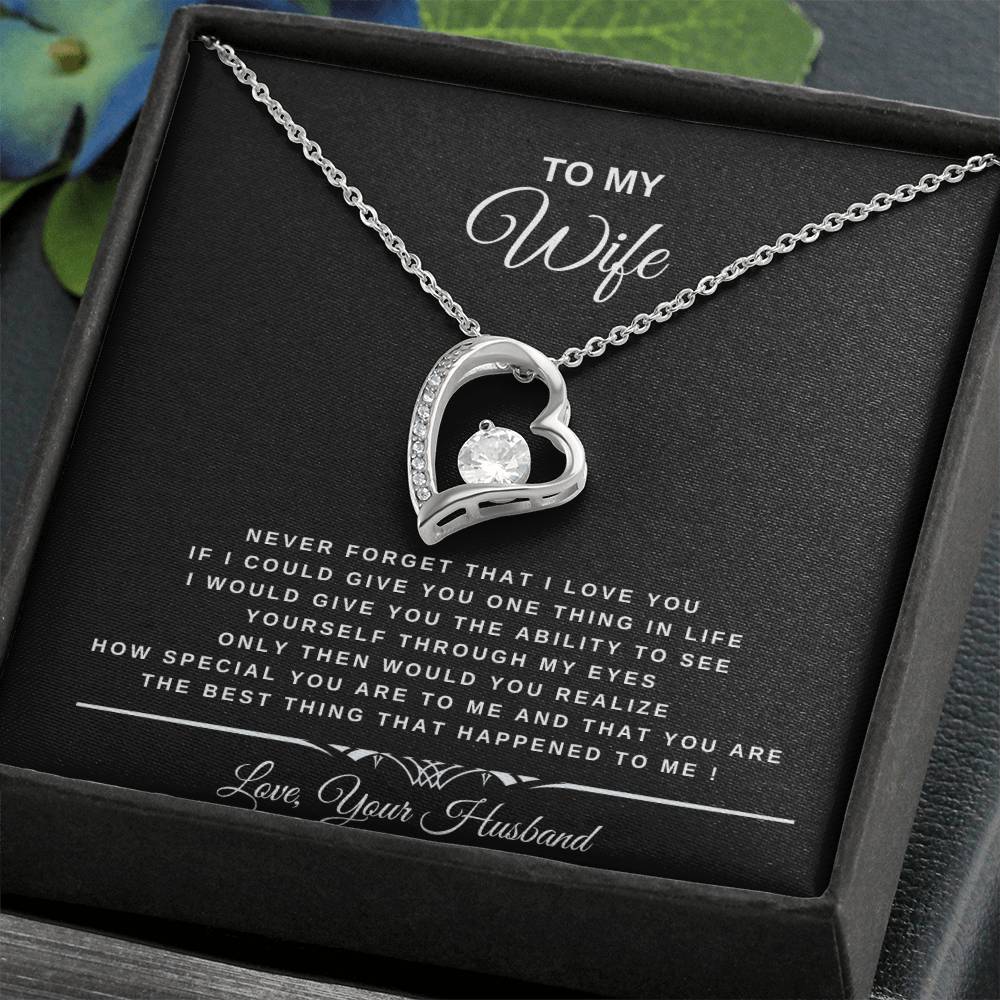 To My Wife | Forever Love Necklace