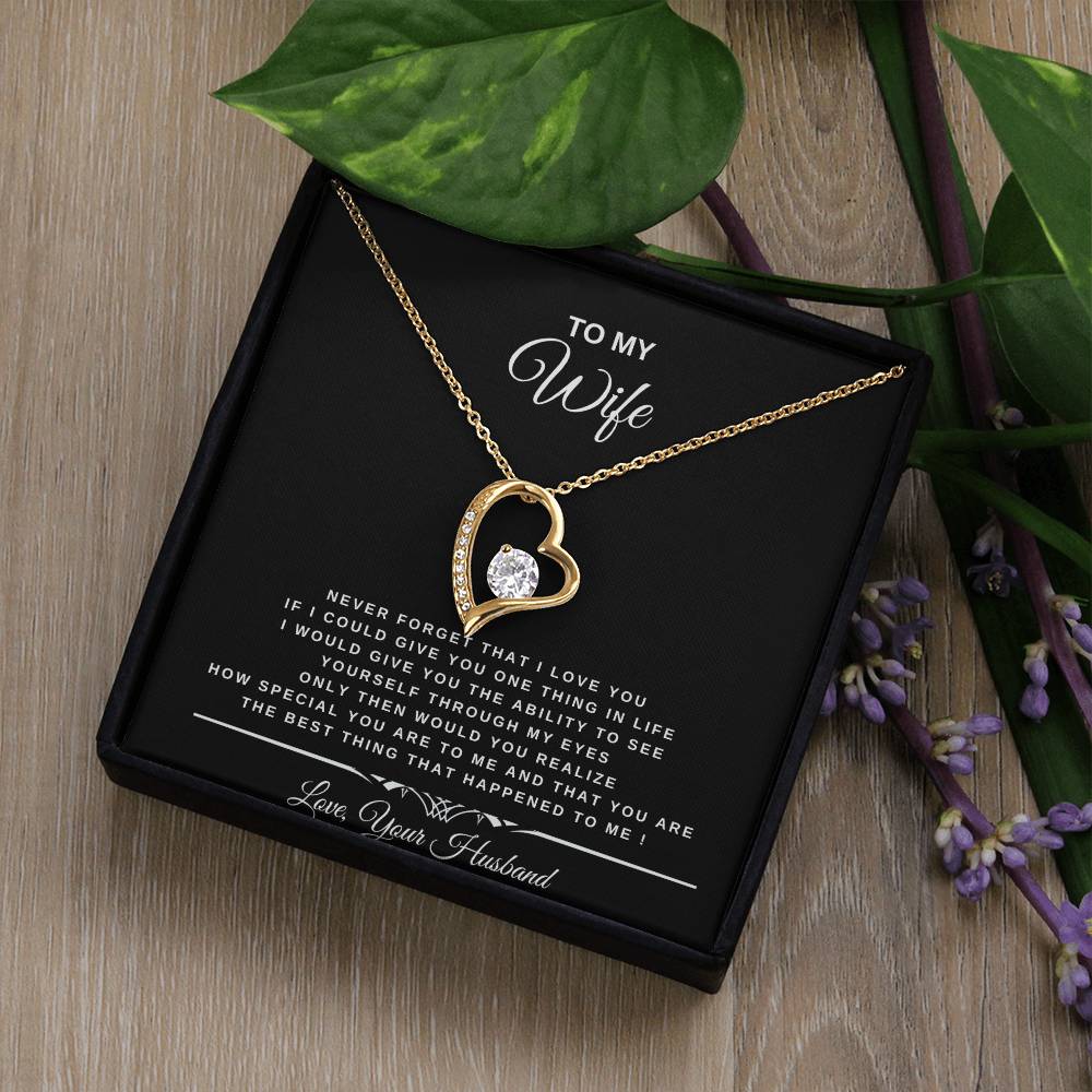 To My Wife | Forever Love Necklace